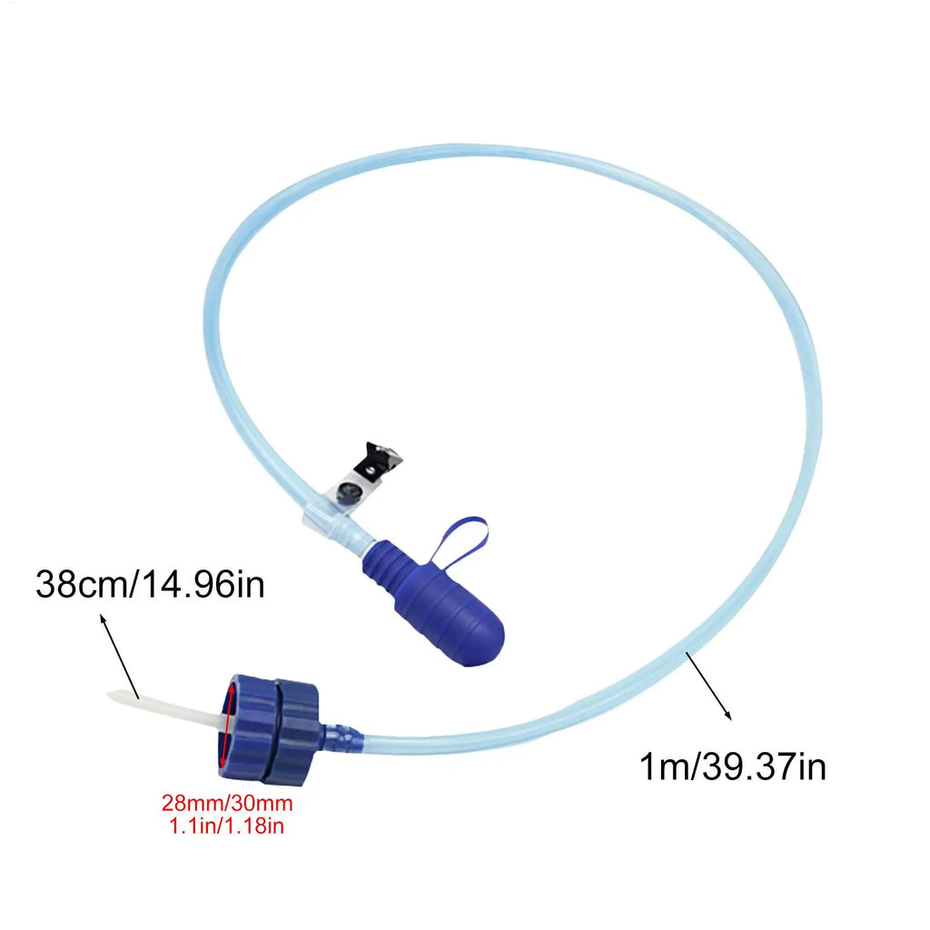 Water Bottle Drink Tube Cycling Camping Water Bag Hydration Bladder System Hose Kit TPU Free Hydration Bladder System