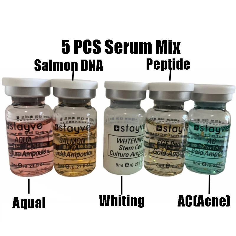 Beginner Starter Kit Korea Original Stayve BB Cream Glow  Salmon DNA/Peptide /AC/Whiting/EGF Essence Moisturise Face Skin Care