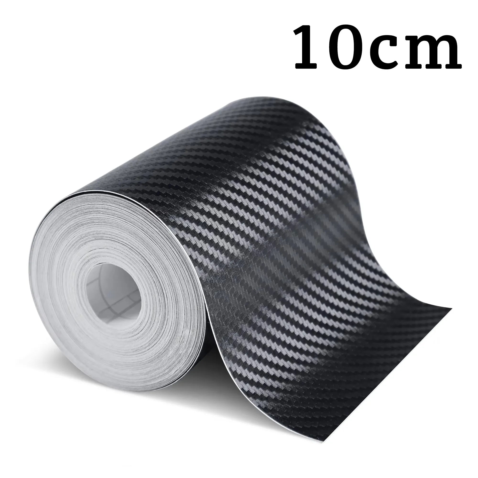 1-5m Nano Carbon Fiber Car Tape Sticker Door Mirror Protector Strip Waterproof Adhesive Protective Film DIY Accessory
