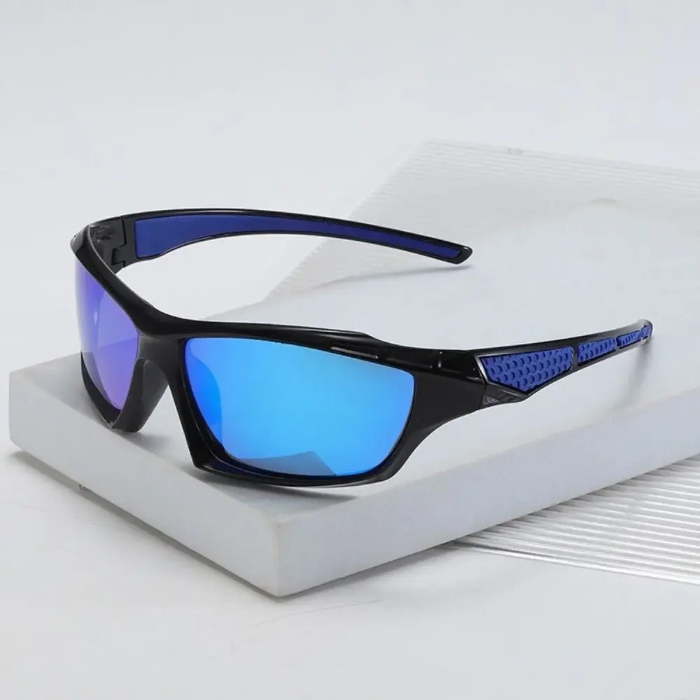 UV400 Polarized Cycling Sunglass Sunglasses Outdoor Sport Windproof UV Resistant Driving Glass Comfortable Lightweight