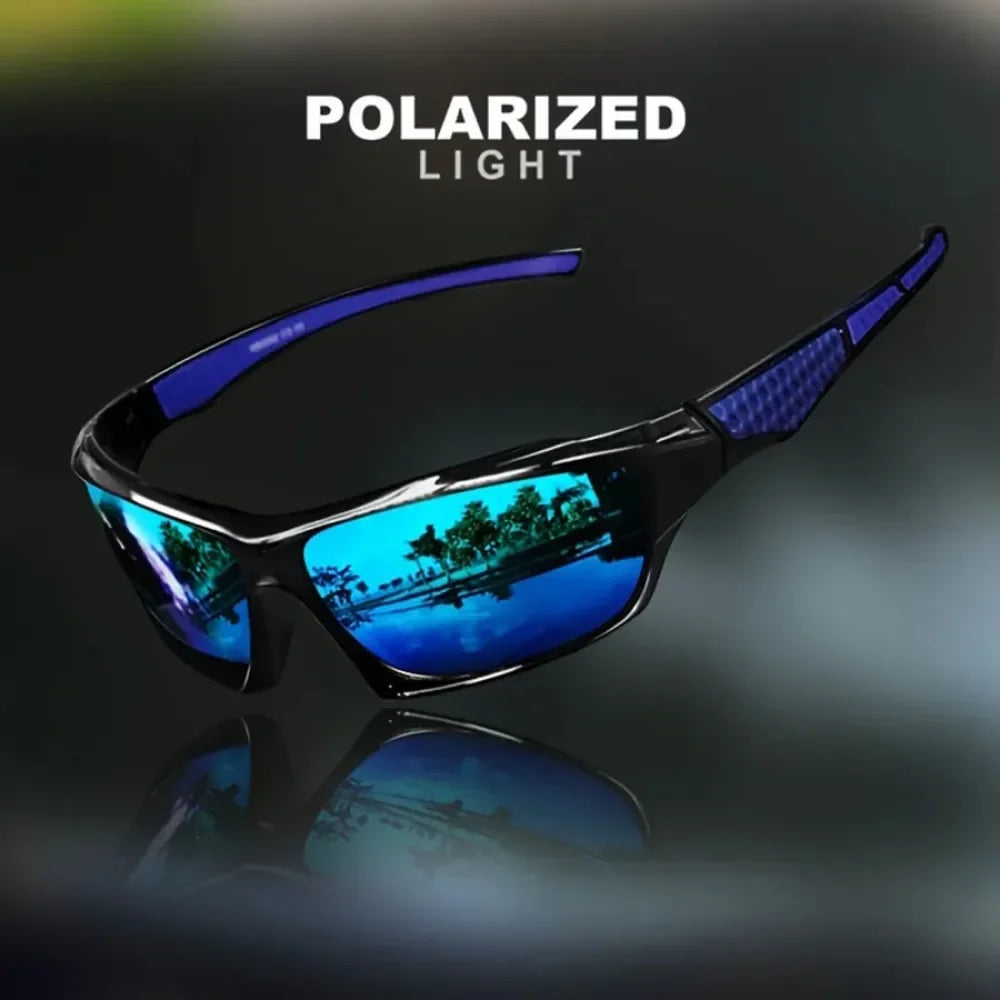 UV400 Polarized Cycling Sunglass Sunglasses Outdoor Sport Windproof UV Resistant Driving Glass Comfortable Lightweight
