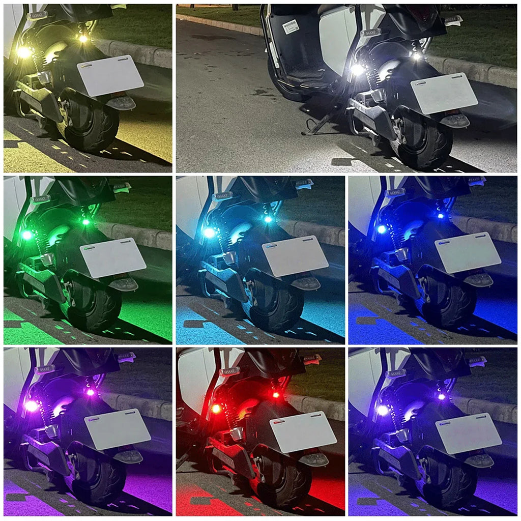 RGB Led Car Strobe Lights Motorcycle LED Flash Position Wireless Light Aircraft Airplane Helicopter Warning Lights Accessories