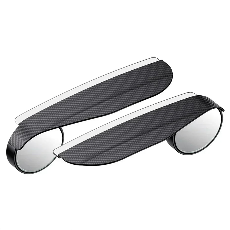 Car Accessories Rearview Mirror Rain Eyebrow Carbon Fiber Auto Side Mirrors Protector Blind Spot Mirror Visor Rain Shield