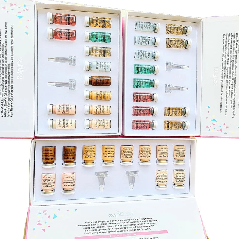 Beginner Starter Kit Korea Original Stayve BB Cream Glow  Salmon DNA/Peptide /AC/Whiting/EGF Essence Moisturise Face Skin Care