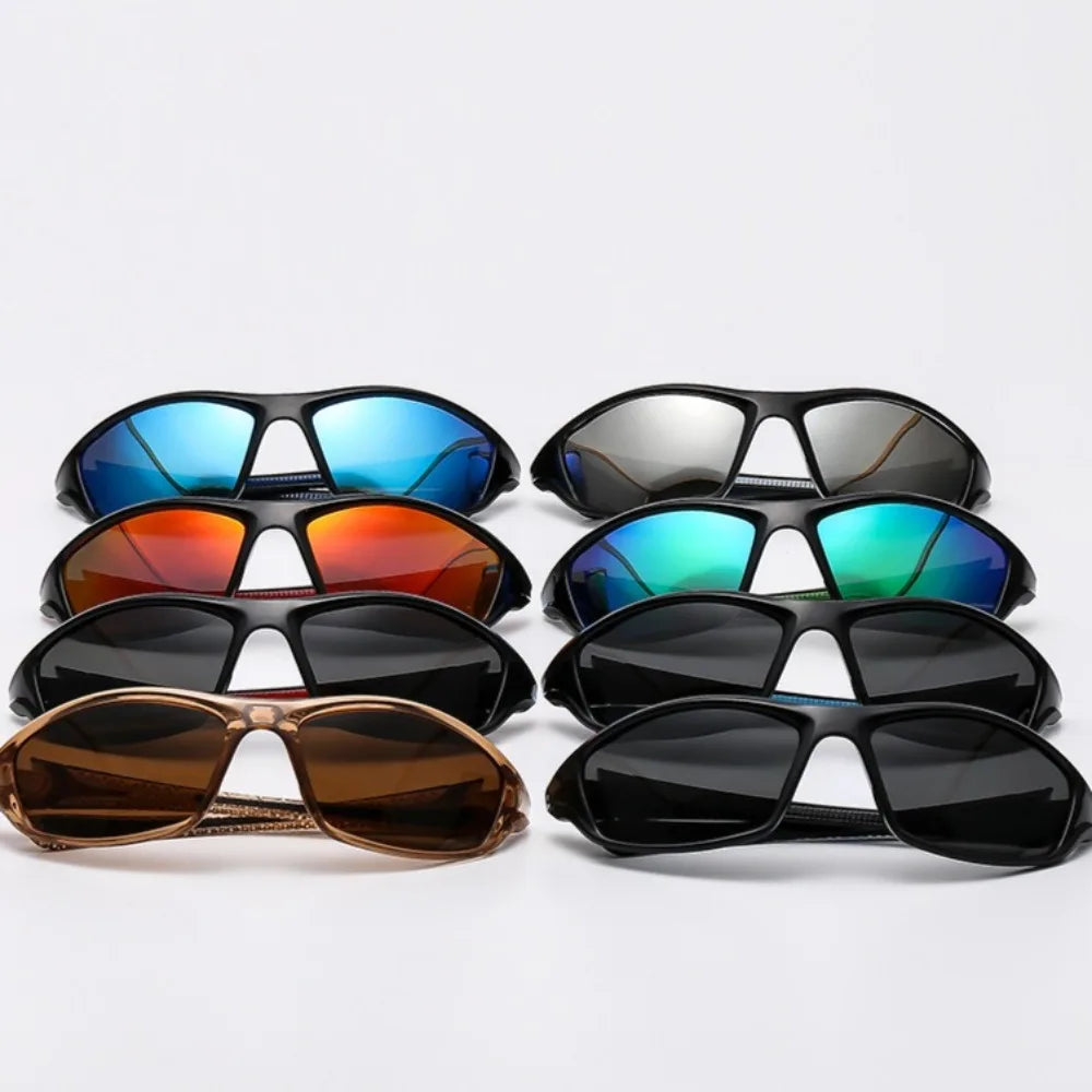 UV400 Polarized Cycling Sunglass Sunglasses Outdoor Sport Windproof UV Resistant Driving Glass Comfortable Lightweight