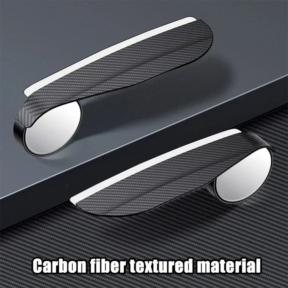 Car Accessories Rearview Mirror Rain Eyebrow Carbon Fiber Auto Side Mirrors Protector Blind Spot Mirror Visor Rain Shield