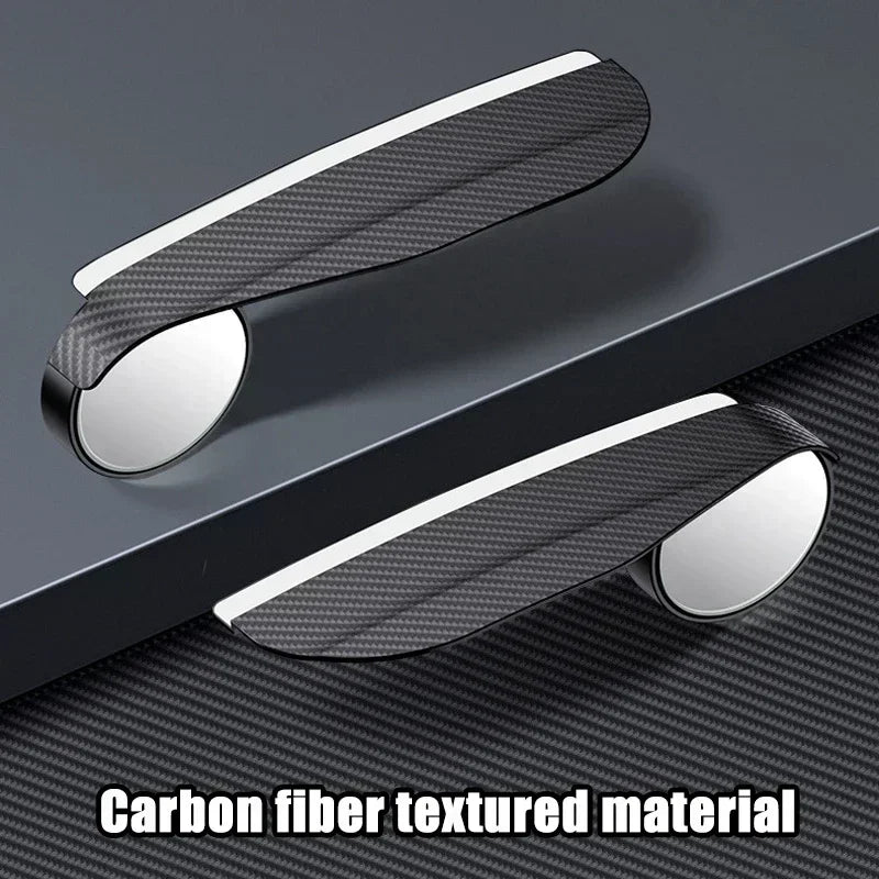 Car Accessories Rearview Mirror Rain Eyebrow Carbon Fiber Auto Side Mirrors Protector Blind Spot Mirror Visor Rain Shield