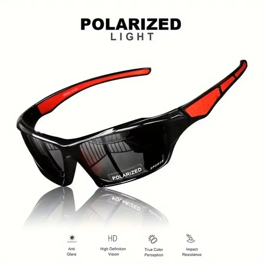 UV400 Polarized Cycling Sunglass Sunglasses Outdoor Sport Windproof UV Resistant Driving Glass Comfortable Lightweight