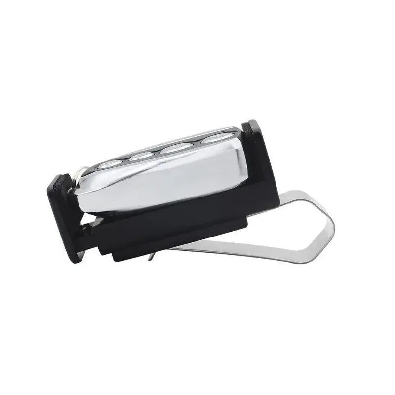 Car Sun Visor Clip Holder, Remote for Garage Door Control, Keychain, Universal Car Interior Accessories
