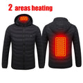 Men 25 Areas Heated Jacket Self Heated Jacket Men Women USB Heated Clothing Electric Heating Jackets Heated down Coat